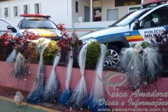 PMA apreende tarrafas durante fiscalizacao em Uberlandia-MG