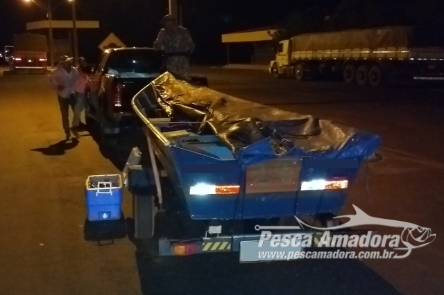 PMA autua infrator em R$ 1.060 Mil por transporte ilegal de pescado em Naviraí (MS)