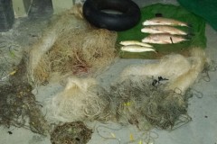 PMA autua tres homens por pesca irregular em Lucelia-SP