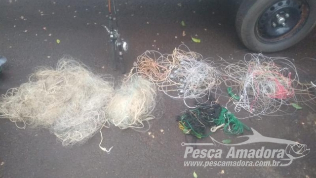 PMA autua três pessoas por pesca ilegal no rio Pardo e Anhanduí em MS