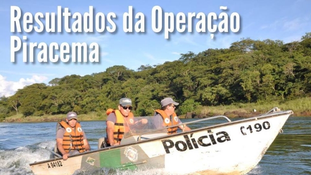 PMA divulga resultados da Operação Piracema no Estado de São Paulo