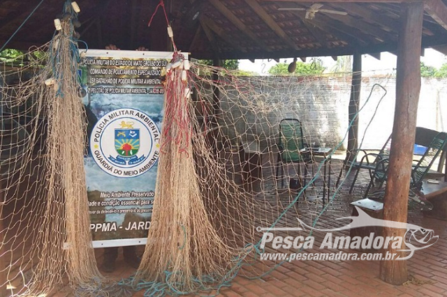 PMA flagra infratores que faziam arrastão no rio Miranda em MS