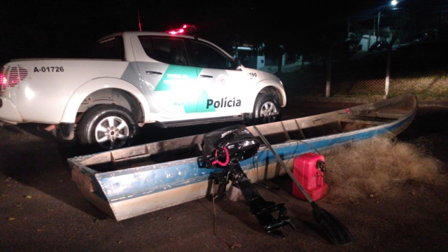 PMA flagra pesca em local proibido na Represa Limoeiro em São José do Rio Pardo (SP)