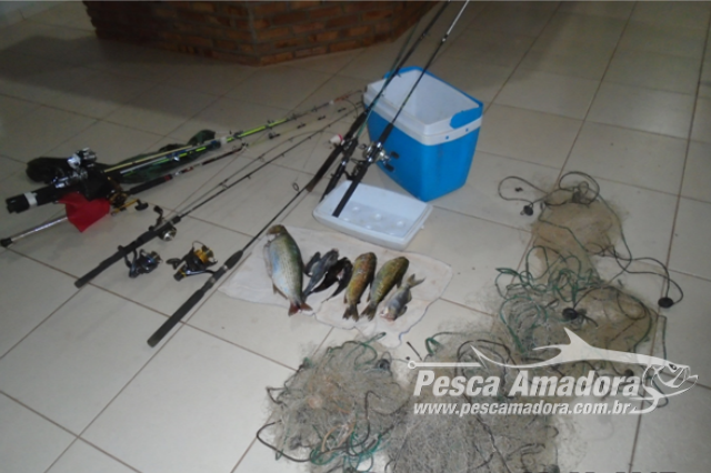 PMA flagra pesca predatória durante fiscalização nos rios de MS