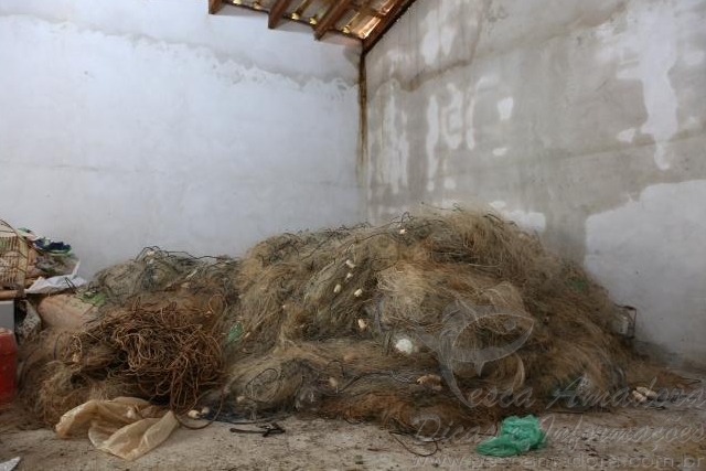 PMA já apreendeu 2 mil metros de redes durante a piracema no PR