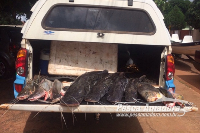 PMA prende duas pessoas por pesca predatória no Parque Várzeas do Ivinhema-MS