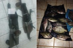 PMA prende dupla por pesca subaquatica durante piracema no MS 3