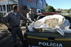 patram-apreende-mil-metros-de-redes-durante-fiscalizacao-nos-rios-irapua-e-jacui-no-rs