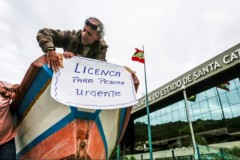 Pesca ilegal em 2015 motivou proibicao das licencas industriais em SC