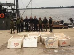 Pescado apreendido em Novo Airao-AM