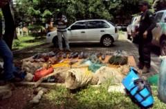Pescado apreendido pelo SEMA estava escondido em dois municipios no MT