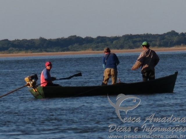 Paraguaio armado ameaça repórter da revista Pesca & Companhia