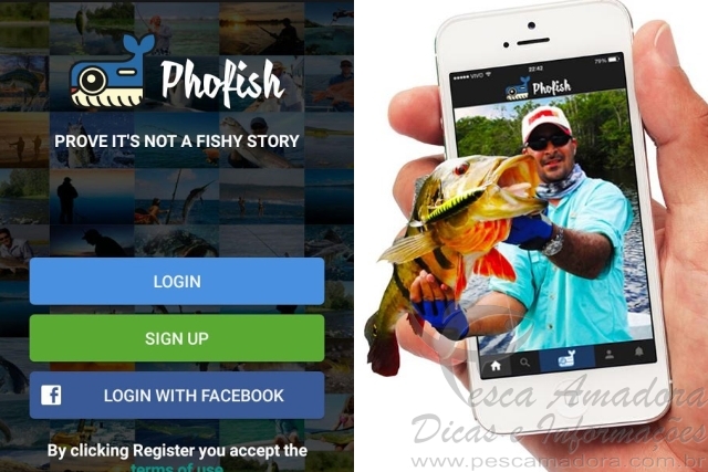 Phofish: Um aplicativo feito de pescador para pescador