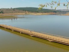 Ponte de Tres Pontas-MG reapareceu com a seca do lago de Furnas