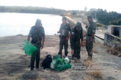 Quatros pescadores sao autuados por pescarem em local proibido em MG