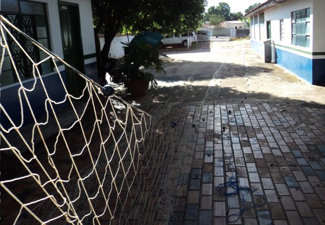 PMA apreende 140 metros de rede em Coxim-MS