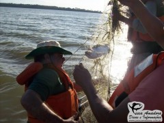 Redes apreendidas no Parana pelo IAP 2