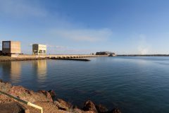 Reservatorio da usina hidreletrica Engenheiro Souza Dias - Jupia