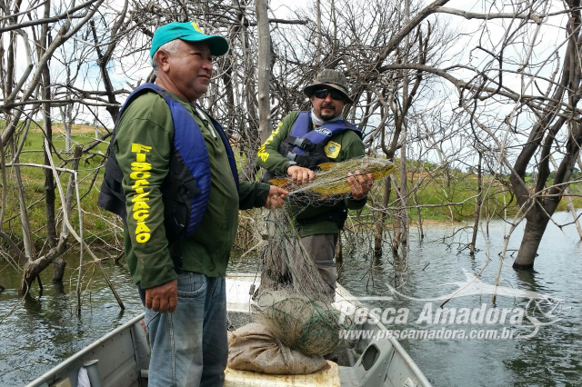 Secima combate a pesca predatória na represa Serra do Facão em Goiás