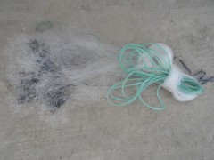 Tarrafa apreendida no litoral do RS