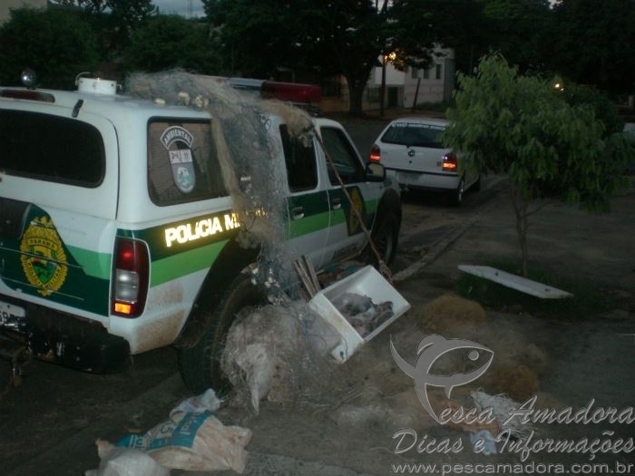 Dois  são presos em Tapira-PR por pesca predatória