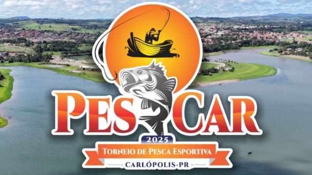 Torneio de Pesca Esportiva – Pescar 2025 em Carlópolis (PR)