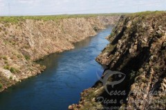 Trecho do Rio Sao Francisco em Paulo Afonso-BA