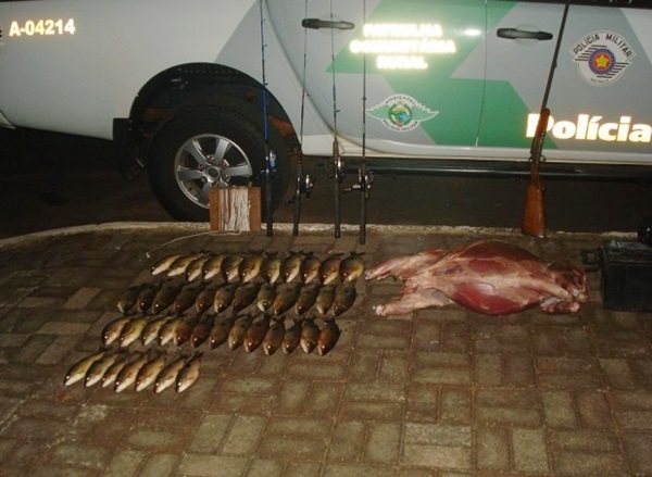 Médico, advogado e outros dois são apreendidos por pesca irregular no Rio Grande