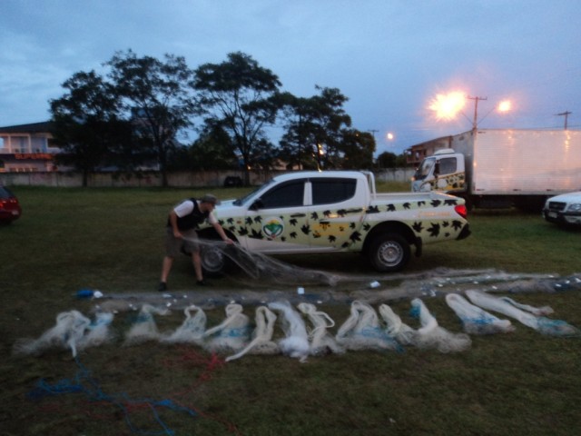 Brigada Militar do RS apreendeu mais de 35 tarrafas em operção