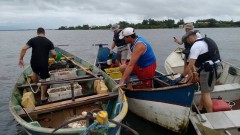 comando ambiental combate pesca predatoria no rio tramandai no RS