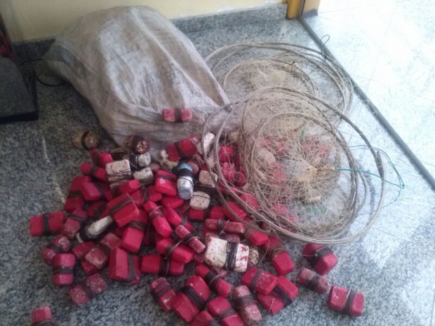 Policia Ambiental apreende material usado na pesca ilegal em Campos-RJ