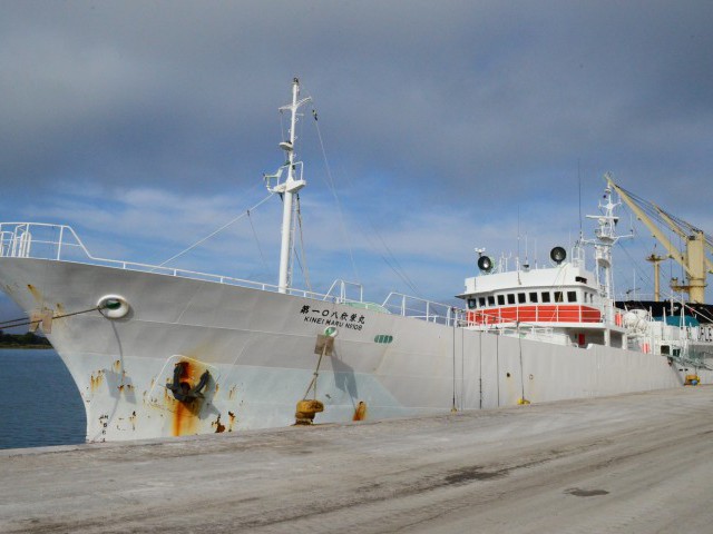 Ibama e PF apreendem navio japonês e 200 toneladas de atum