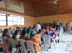 palestra no lago de tucurui no para