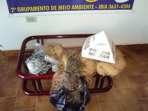 Homem é preso por pesca ilegal durante a piracema em Ibiá-MG